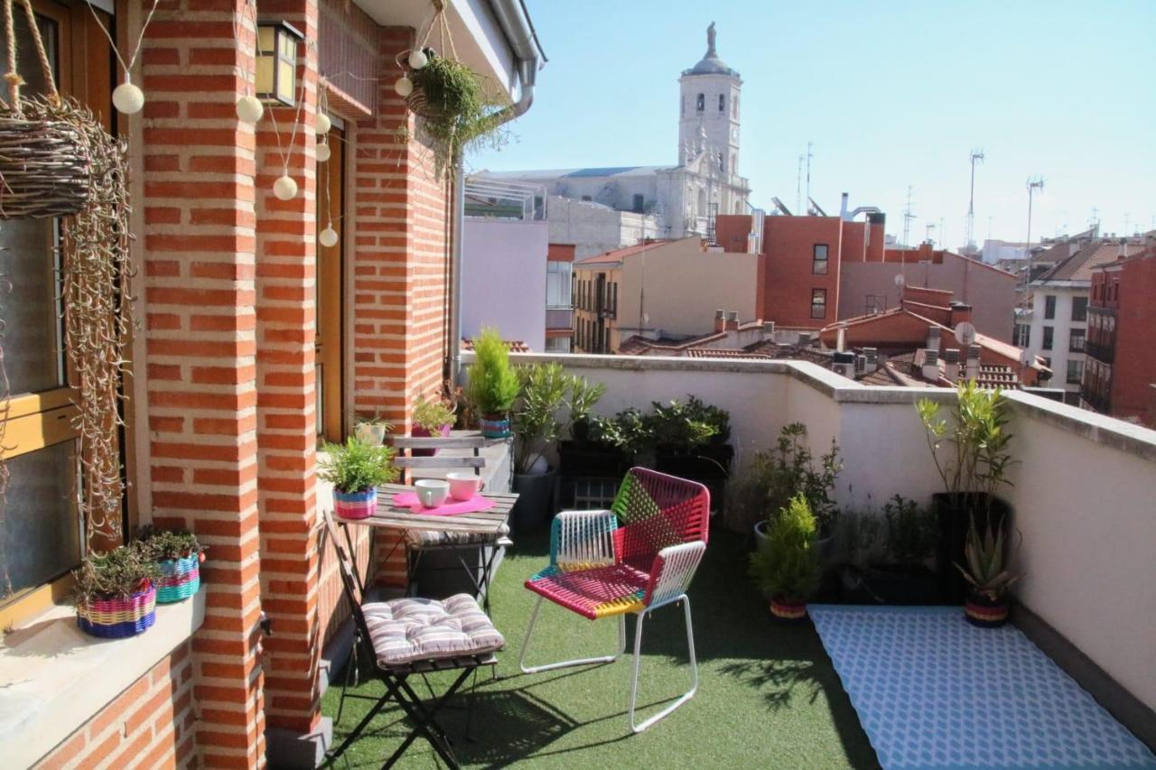 El Atico De Valladolid - Centro - Terraza - Wifi Bagian luar foto